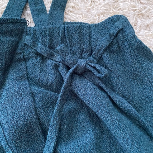 Zara Girls green overall skirts size 13/14 - Picture 13 of 14